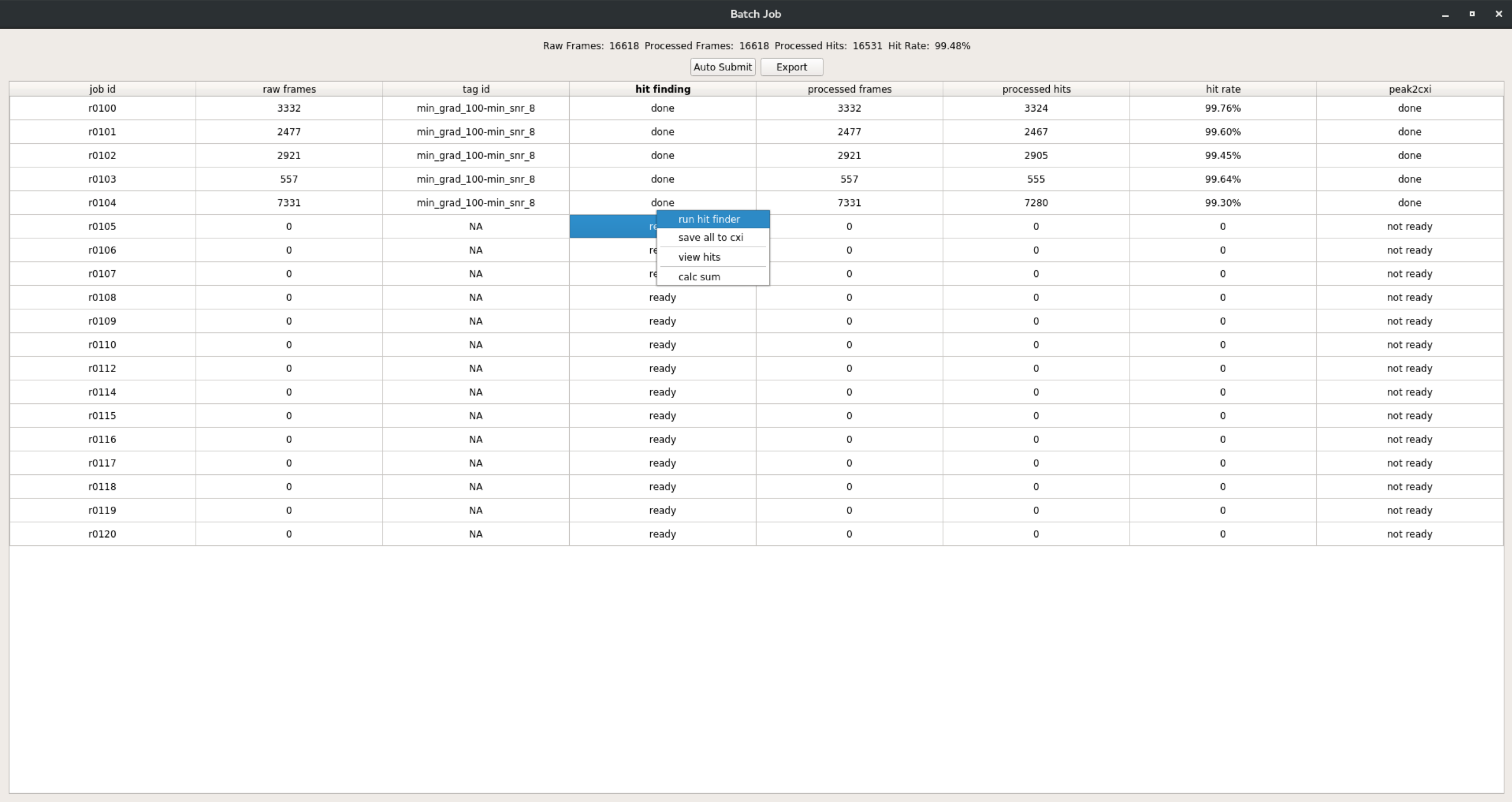 Batch Window